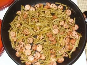 Scharfgebratene Nudeln mit Würstchen - Rezept - Bild Nr. 3