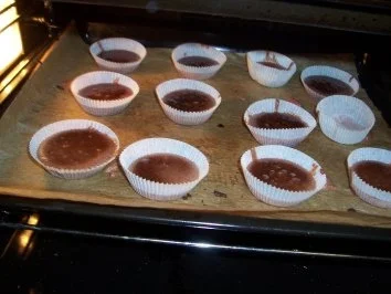 Rezept: Schoko-Nuss-Muffins Schoko-Nuss-Muffins - Rezept