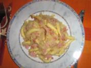 Rezept: Kraut-Schupfnudeln mit Speck und Schinken Kraut-Schupfnudeln mit Speck und Schinken - Rezept