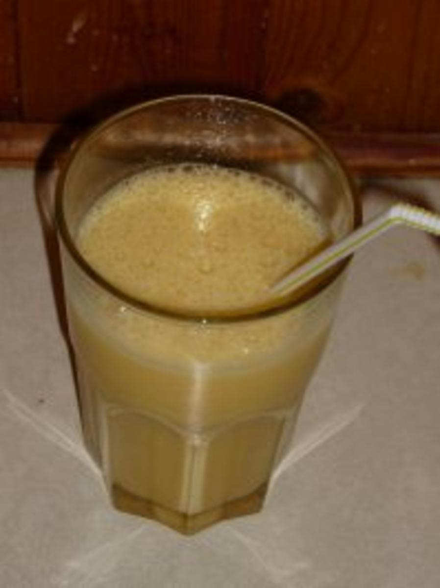 Mango-Maracuja-Milch - Rezept