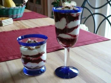 Beerencreme mit Spekulatius - Rezept