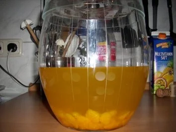 Gelbe Bowle - Rezept