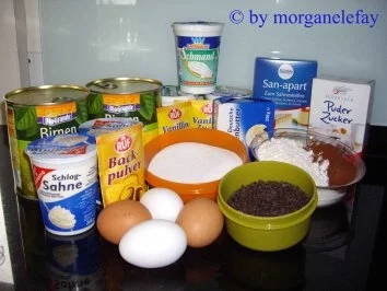 Birnen-Schoko-Blechkuchen - Rezept - Bild Nr. 2