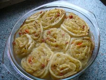 Tellerrosenstrauß - Rezept