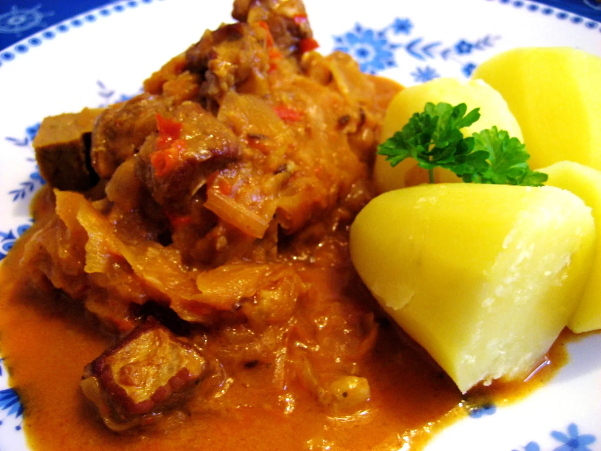 Rezept: Szegediner Gulasch Bild Nr. 4899 Szegediner Gulasch - Rezept - Bild Nr. 4899