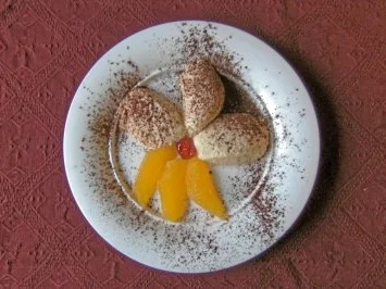 Marzipan - Mousse mit Orangen - Rezept