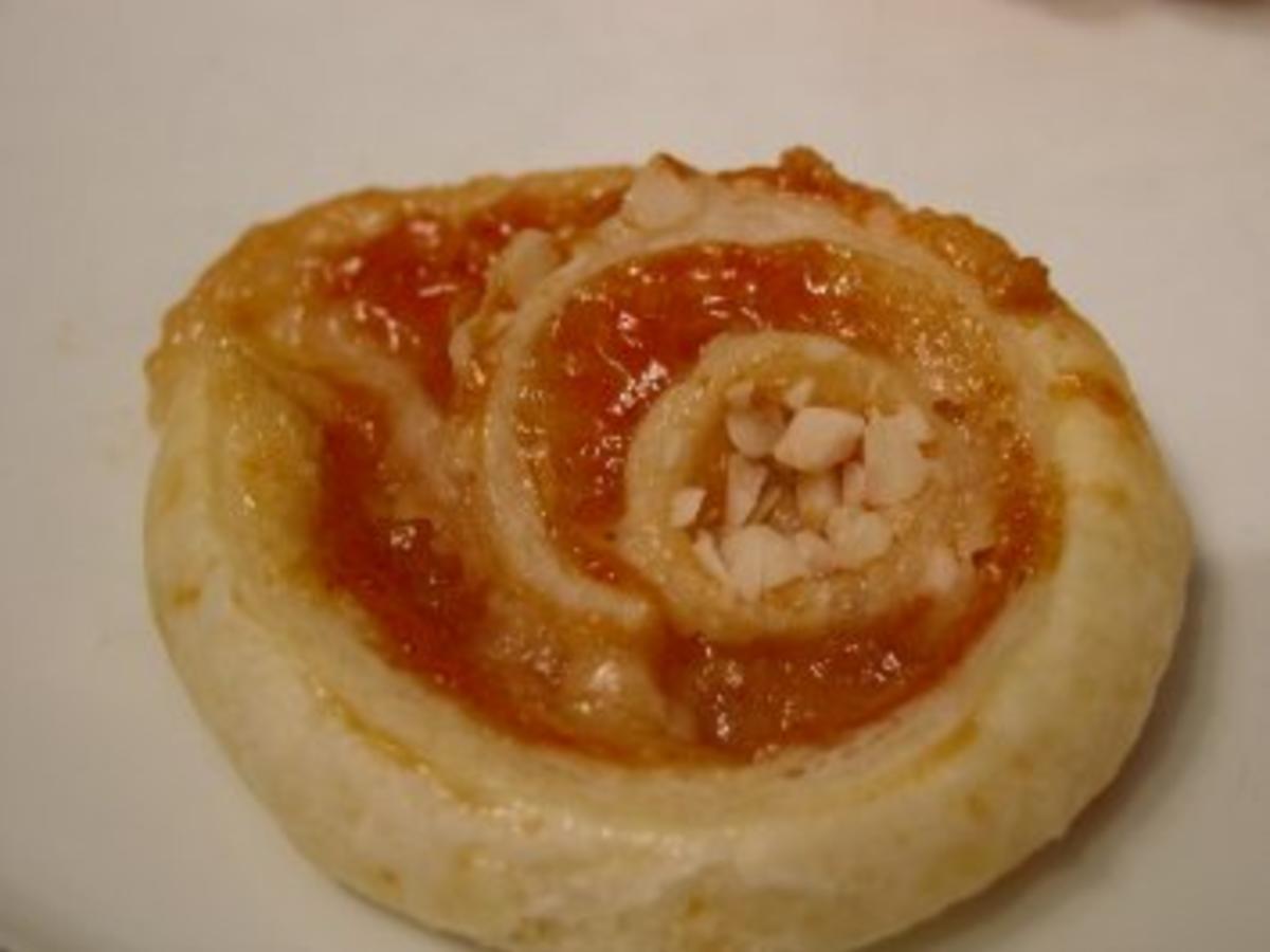 Plätzchen Hagebutten Blätterteig Schnecken - einfach - von Pastapabst
