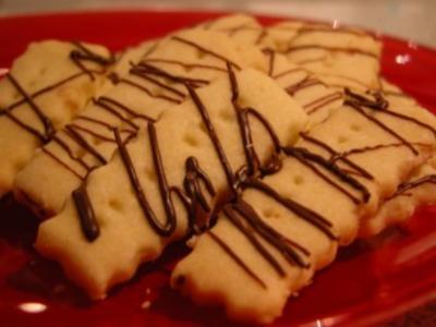Rezept: Plätzchen - Shortbread Plätzchen - Shortbread - Rezept
