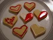 Rezept: Plรคtzchen - Rot -Weiรe Herzen Plรคtzchen - Rot -Weiรe Herzen - Rezept