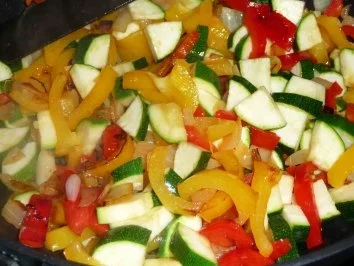 Reste-Tortellini-Gemüse-Auflauf - Rezept - Bild Nr. 4