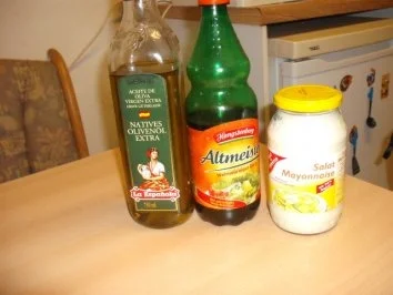 Rezept: Mary's Bunter Salat mit Schweinehals Bild Nr. 5 Mary's Bunter Salat mit Schweinehals - Rezept - Bild Nr. 5