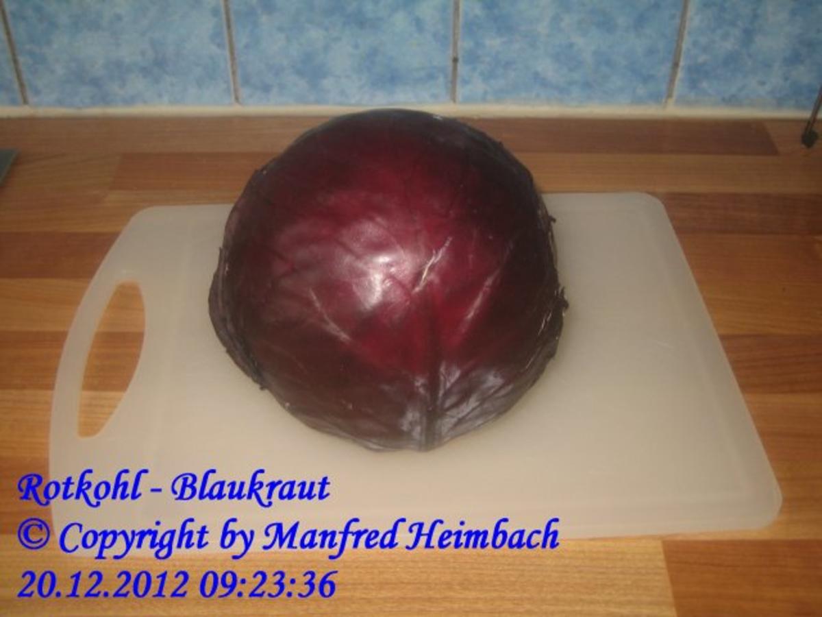 Gemüse – Fränkisch Blaukraut - Rezept - Bild Nr. 4