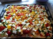 Hackfleischkuchen mit Oliven - Rezept