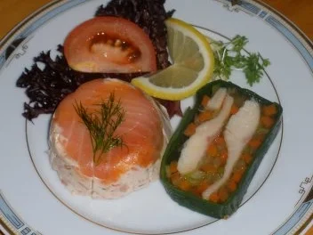 Rezept: Fisch - Lachsterrinchen Fisch - Lachsterrinchen - Rezept