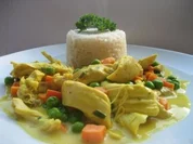 Safran-Estragon-Hähnchen für Eilige - Rezept