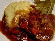 Schweinesteak mit Wurzelgemüse - Rezept