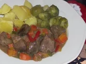 Hirschleberraguot - Rezept