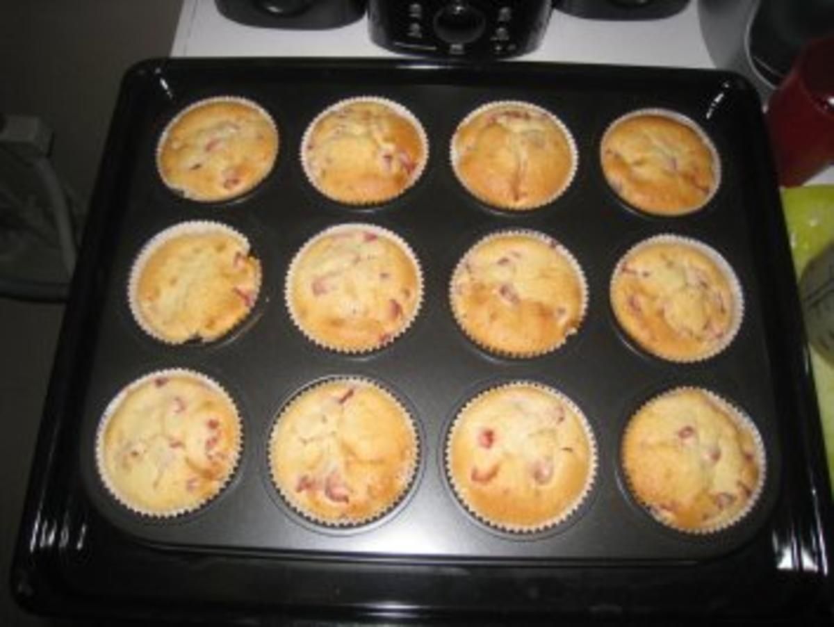 Erdbeer- Muffin mit Joghurt - Rezept - Bild Nr. 6