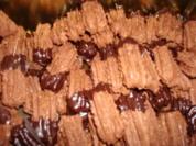 Nougatstangen - Rezept
