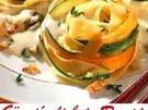 Nudel-Nester mit Wallnuss-Käse-Soße - Rezept