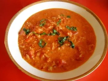 Tomatensahnesüppchen - Rezept