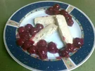 Zimtparfait mit heissen Kirschen - Rezept