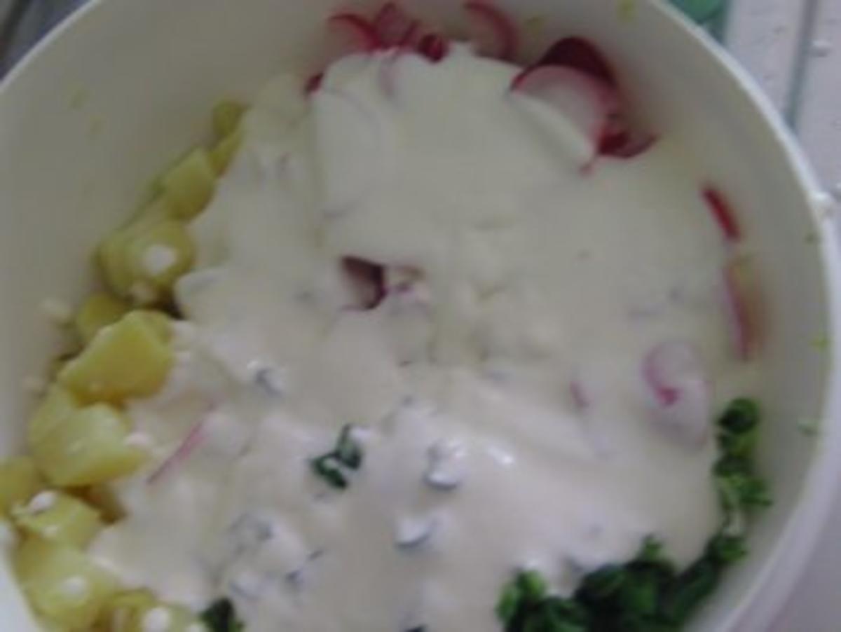 Kartoffel-Radieschen-Salat - Rezept - Bild Nr. 3