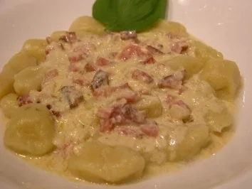 Gnocchis alla Carbonara - Rezept