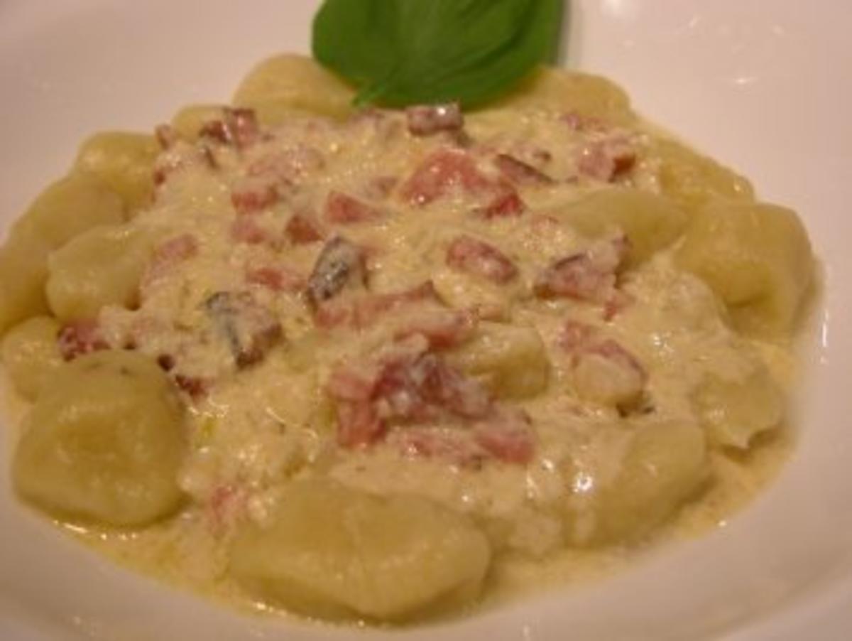 Gnocchis alla Carbonara - Rezept mit Bild - kochbar.de