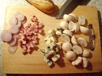 Champignon Gorgonzola Pfanne - Rezept - Bild Nr. 2