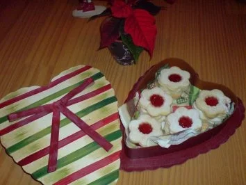 Rezept: Erdbeerplätzchen Erdbeerplätzchen - Rezept