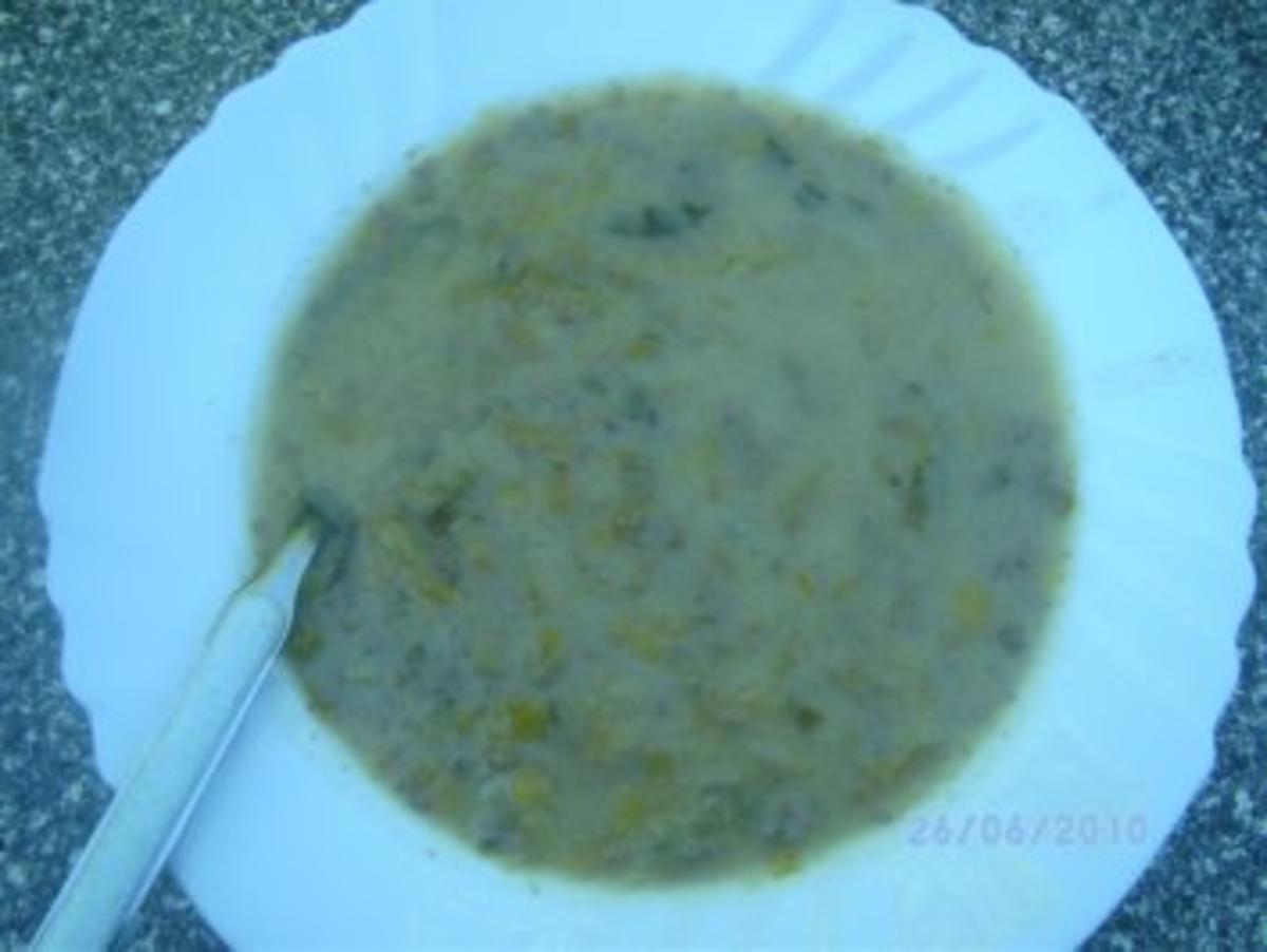 Lauch - Käse Suppe - Rezept