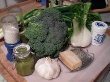 Rezept: Graupensuppe mit Fenchel und Brokkoli Bild Nr. 2 Graupensuppe mit Fenchel und Brokkoli - Rezept - Bild Nr. 2