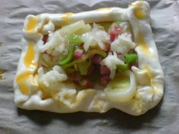 Rezept: Blätterteigkörbchen mit Schinkenspeck Bild Nr. 14 Blätterteigkörbchen mit Schinkenspeck - Rezept - Bild Nr. 14