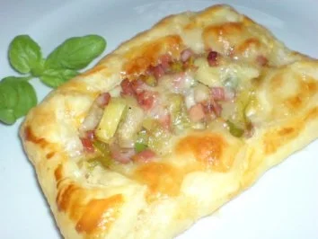 Rezept: Blätterteigkörbchen mit Schinkenspeck Bild Nr. 17 Blätterteigkörbchen mit Schinkenspeck - Rezept - Bild Nr. 17
