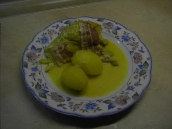 Hackfleisch - Spitzkohl-Hackfleisch-Röllchen - Rezept