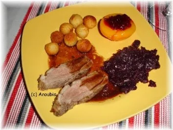 Geflügelgericht - Entenbrust mit Balsamico und Rotwein - Rezept