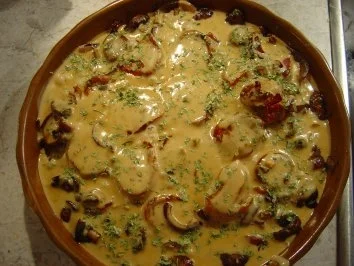 Förster-Medallions überbacken mit braunen Champignons - Rezept - Bild Nr. 8