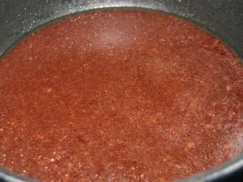 Schwein: Schweinefilet an Lebkuchensoße mit Süßkartoffelpüree - Rezept - Bild Nr. 6