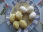 Süß - Saure- Eier - Rezept