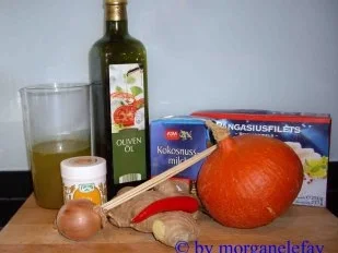 Hokkaido - Chili - Suppe mit Pangasiusfilet - Rezept - Bild Nr. 2