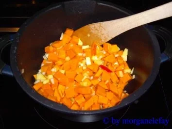 Hokkaido - Chili - Suppe mit Pangasiusfilet - Rezept - Bild Nr. 4