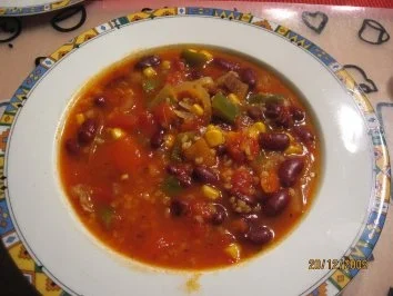 Rezept: Chili OHNE Carne Vegetarisch, Vegan Chili OHNE Carne Vegetarisch, Vegan - Rezept