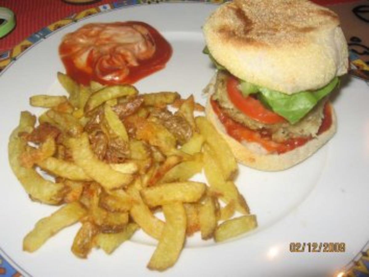 Bilder für Vegetarischer Burger, Veggie-Burger - Rezept