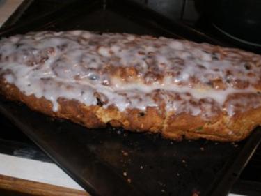 Christstollen Traditionells Gebäck Für Weihnachten - Rezept Mit Bild ...