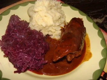 Fleisch - Meine Rinderrouladen - - Rezept