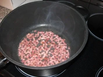 Rezept: Blumenkohl mit Schinken-Schmand-Soße Bild Nr. 3 Blumenkohl mit Schinken-Schmand-Soße - Rezept - Bild Nr. 3