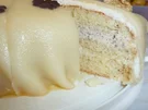 Rezept: Marzipantorte mit Eierlikör Marzipantorte mit Eierlikör - Rezept
