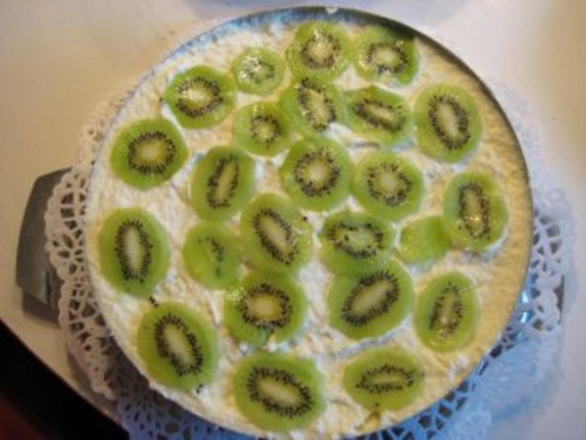 Kiwi - Kokos - Torte - Rezept - Bild Nr. 7