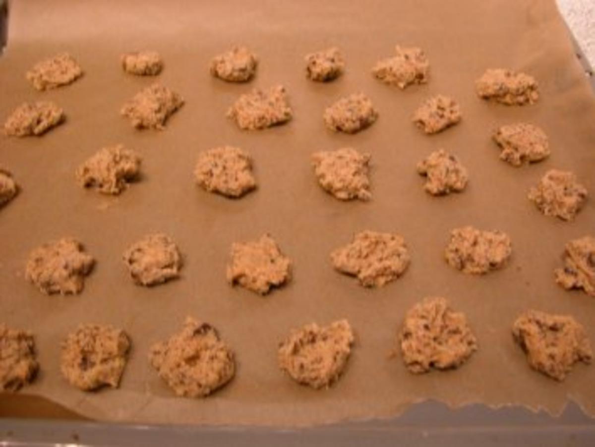 Plätzchen - Schoko Cookies - Rezept - Bild Nr. 2